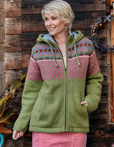 Strickjacke aus Wolle 